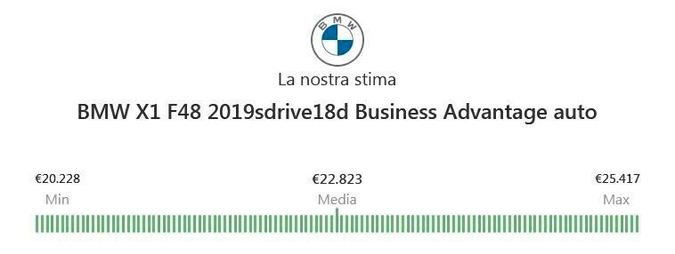 Bmw X1 sDrive18d 150cv Aut. *FULL OPT.* da VETRINA