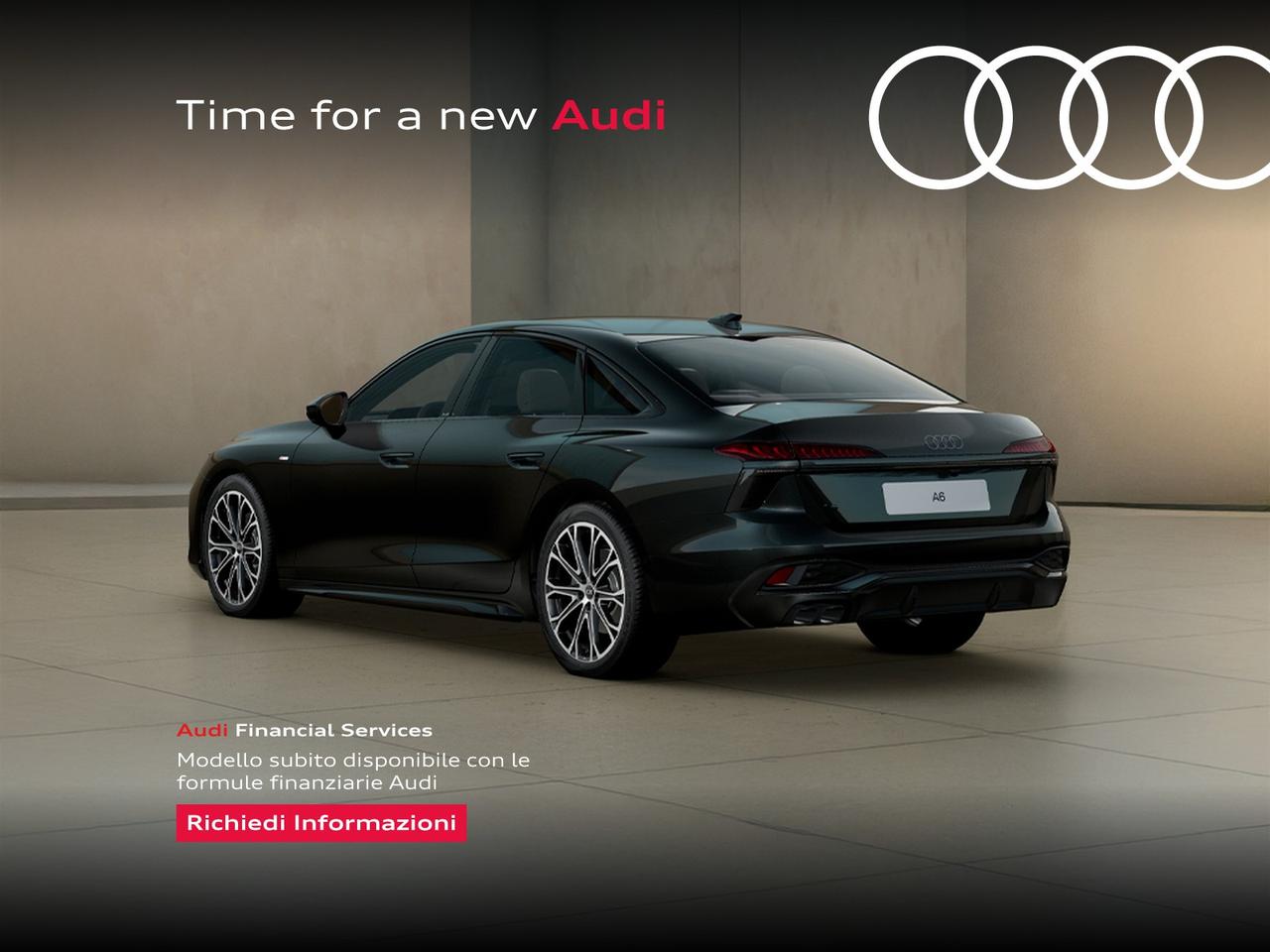 Audi A6 2.0 tdi mhev + s line edition 204cv s-tronic