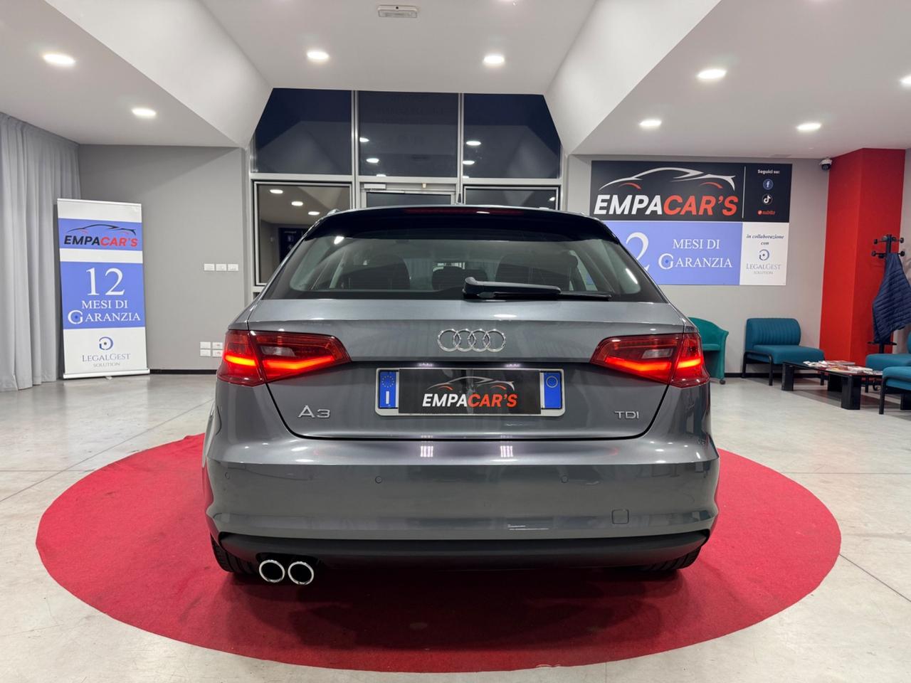 Audi A3 2.0 TDI 150 CV clean diesel quattro Ambition
