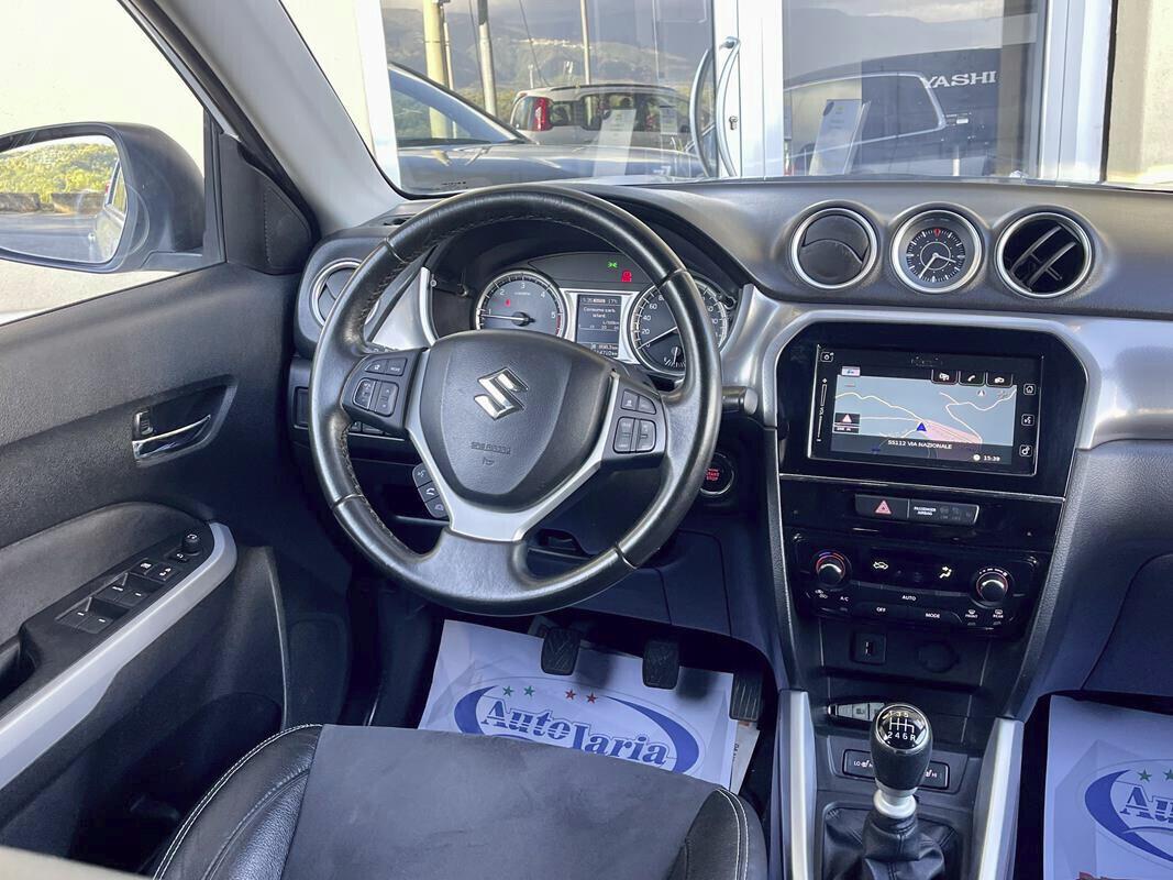 Suzuki Vitara 1.6 DDiS 4WD AllGrip V-Top Navigatore-Telecamera post.-Sedili Pelle-Alcantara