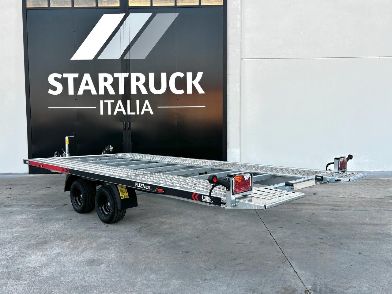 RIMORCHIO AUTO SUPERCAR 4.8X2.1 2700 KG NUOVO