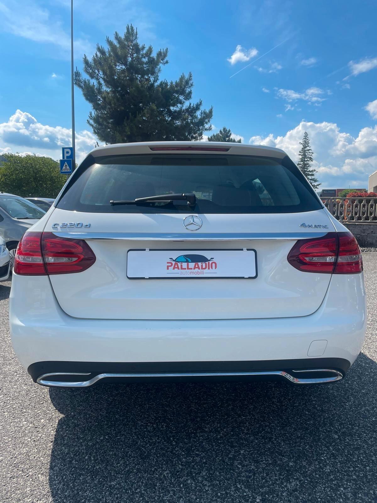 MERCEDES C 220d SPORT 4MATIC STATION WAGON AUTOMATICA – TRAZIONE INTEGRALE