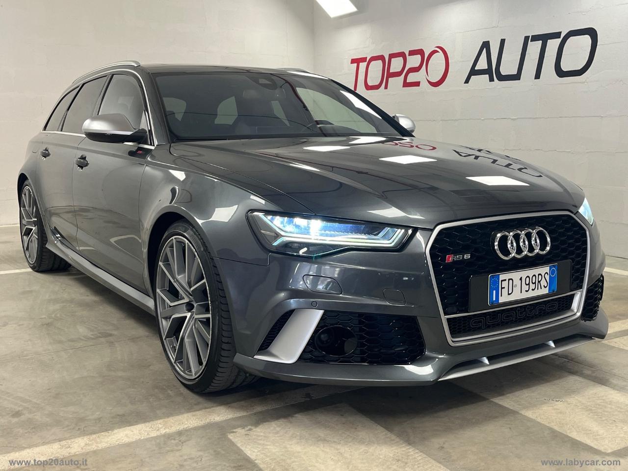 AUDI RS6 PERFORMANCE TETTO PELLE CARBOCERAMICI