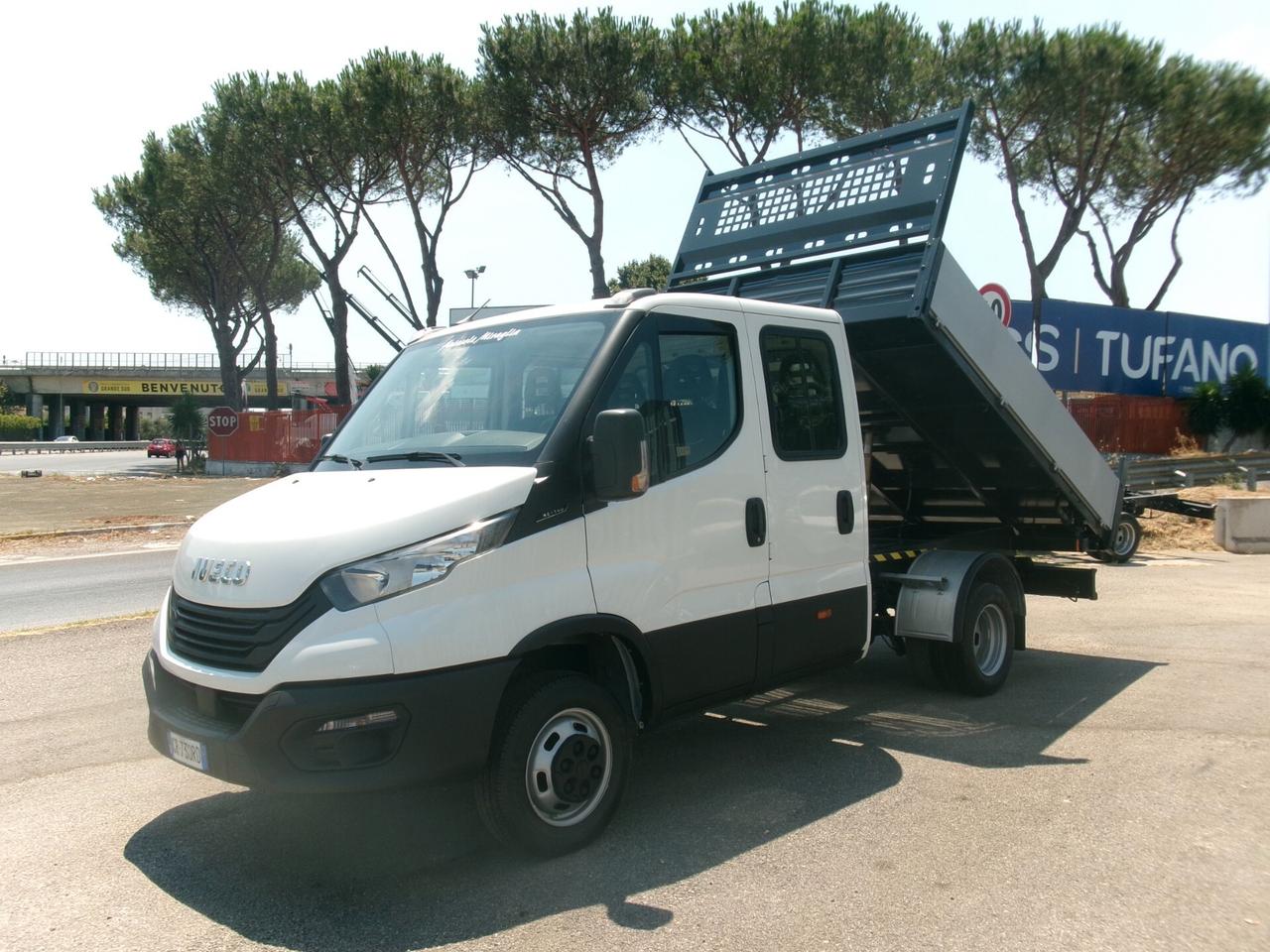 Iveco Daily 35C14 2.3 140CV E6D DOPPIA CABINA 7P RIBALTABILE 56000KM