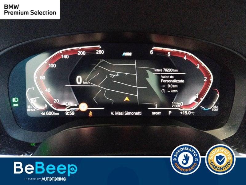 BMW Serie 5 520D MHEV 48V XDRIVE MSPORT AUTO