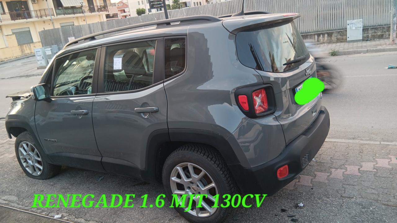 Jeep Renegade limited incidentata sinistrata mondialcars