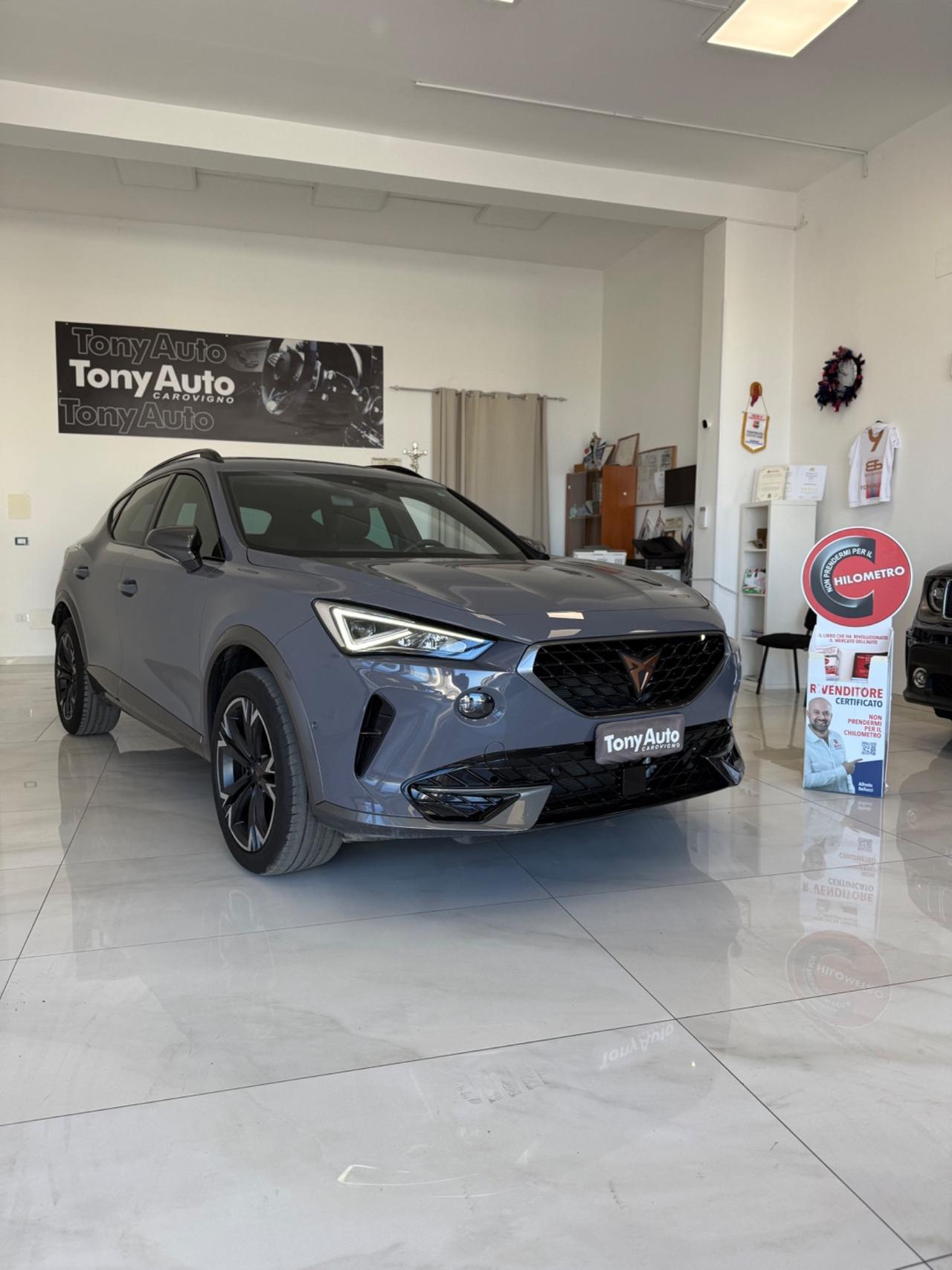 Cupra Formentor 1.5 tsi 150cv dsg LUCI SOFFUSE,TELECAMERA,NAVI,APPLE CARPLAY,ANDROID AUTO,PELLE PARZIALE