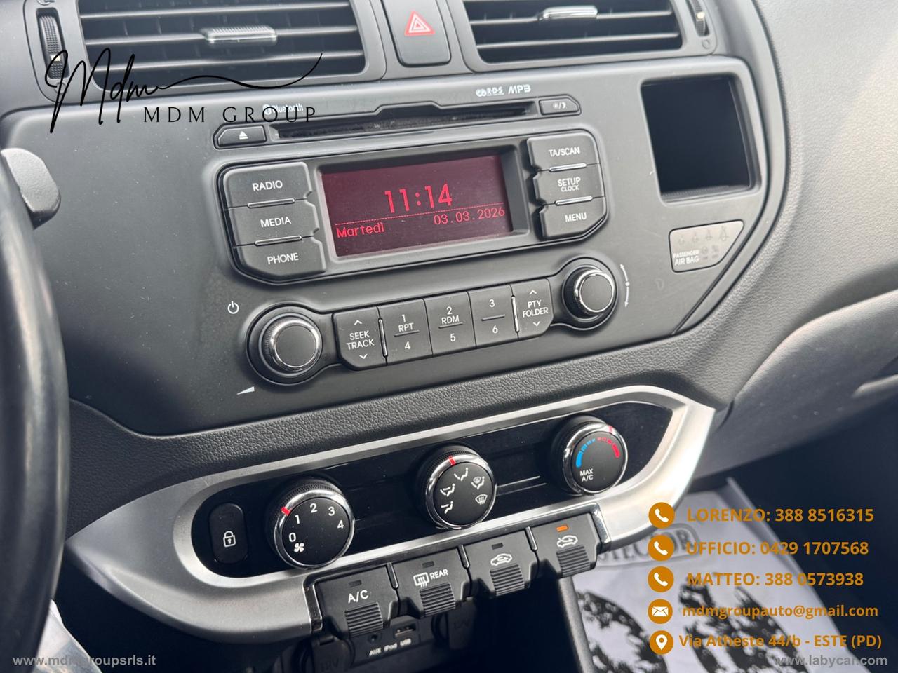 KIA Rio 1.2 CVVT 5p. Cool OK NEOPATENTATI