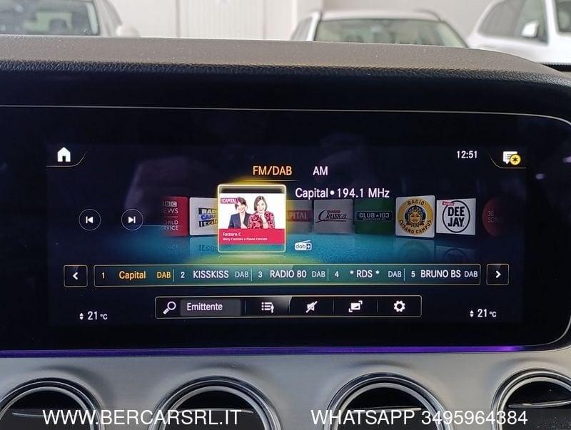 Mercedes-Benz Classe E E 300 de S.W. Auto Plug in hybrid Business Sport