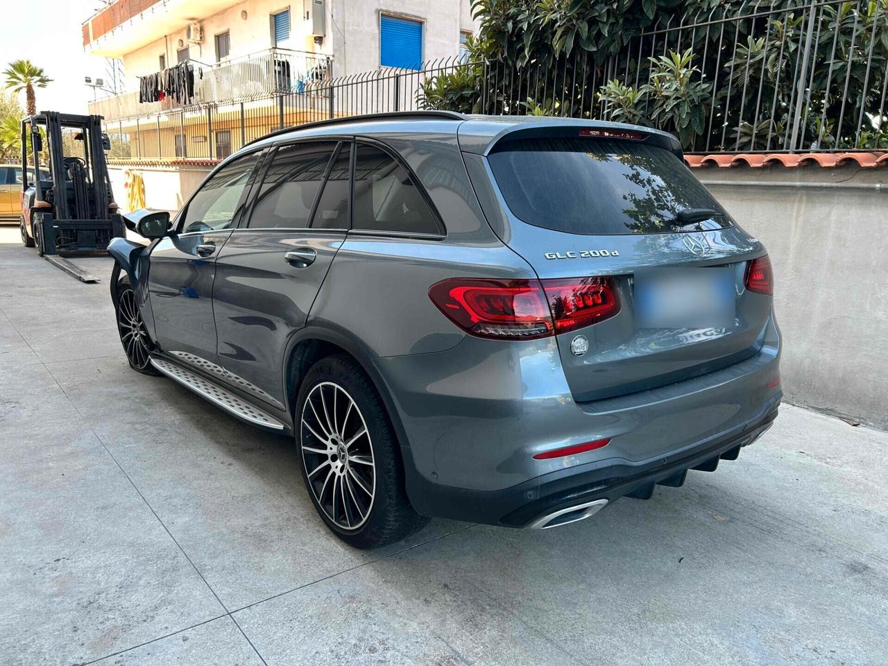 Mercedes GLC 200d 4Matic - 2021 Incidentata