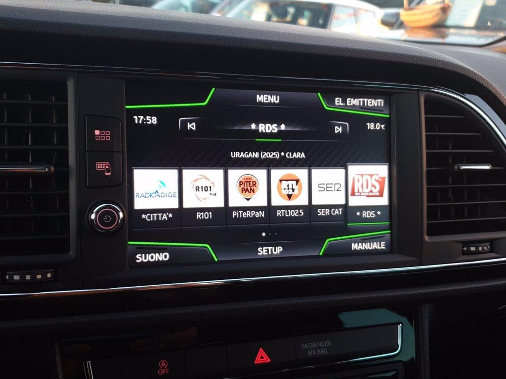 SEAT Leon st 1.6 tdi fr 115cv dsg del 2019