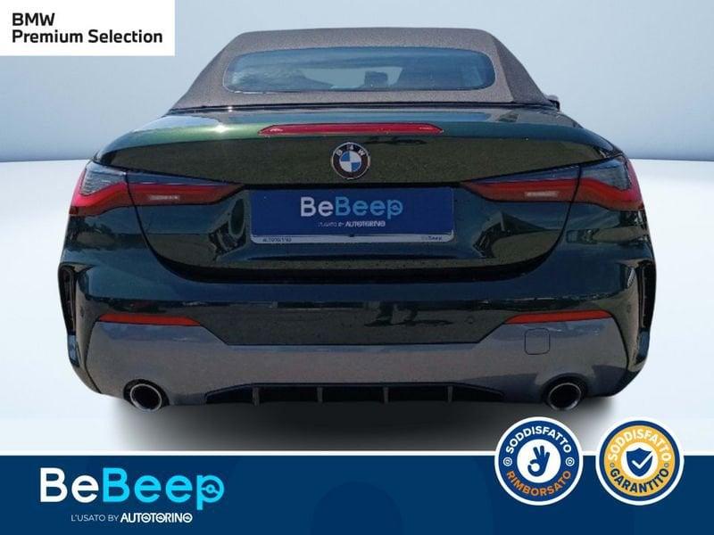 BMW Serie 4 Cabrio 430D CABRIO MHEV 48V MSPORT AUTO