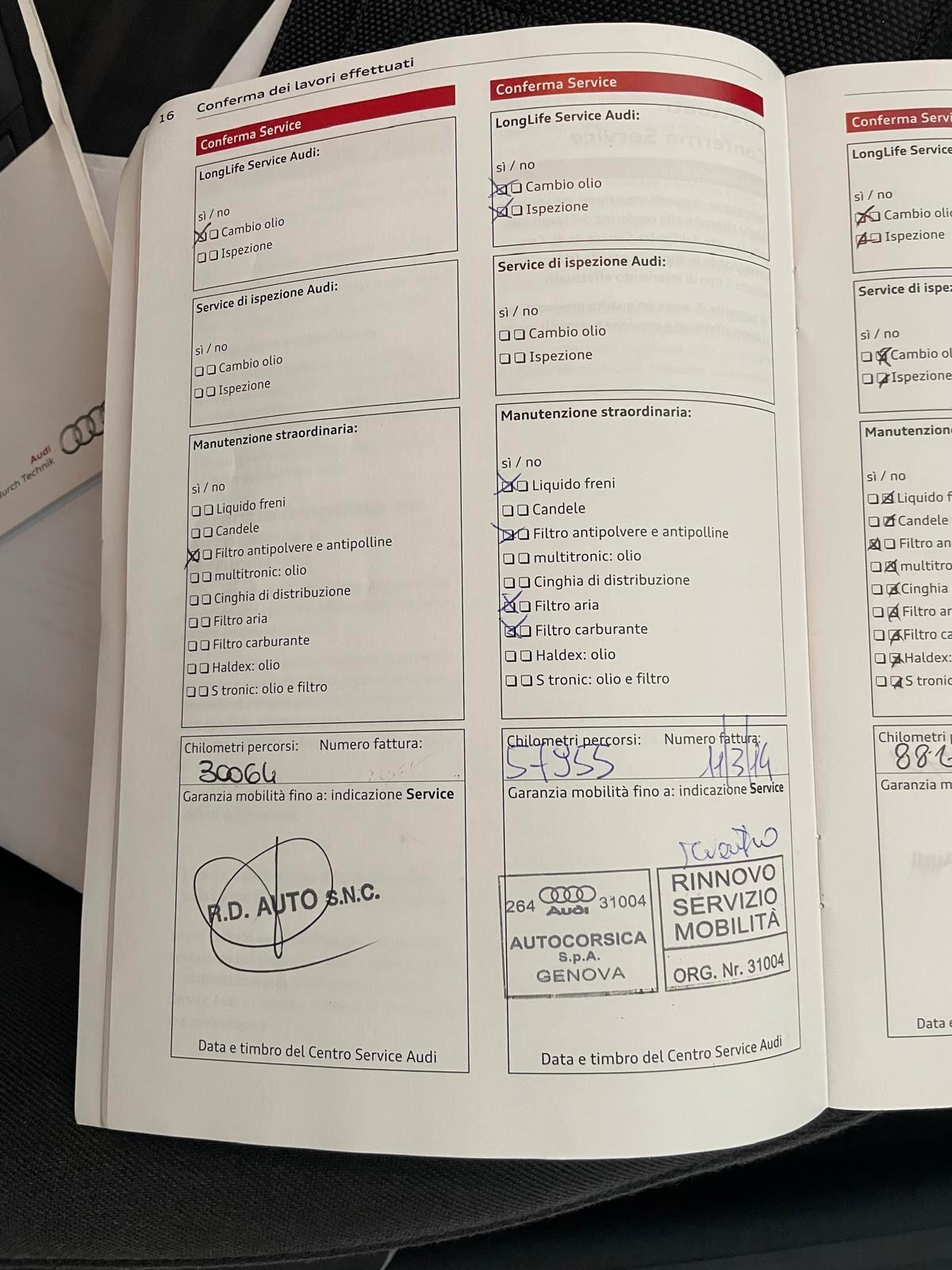 AUDI A3 SPB 1.6 TDI 105 CV AMBITION