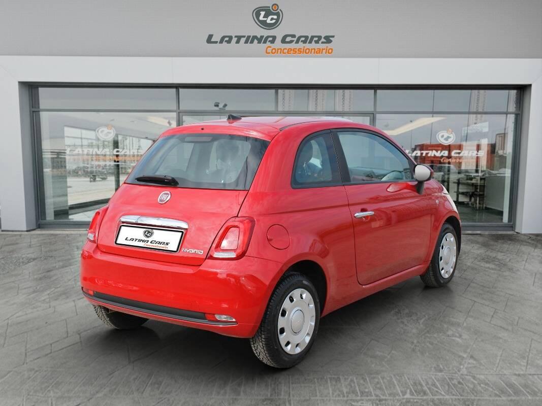 Fiat 500 1.0 hybrid 70cv con CarPlay