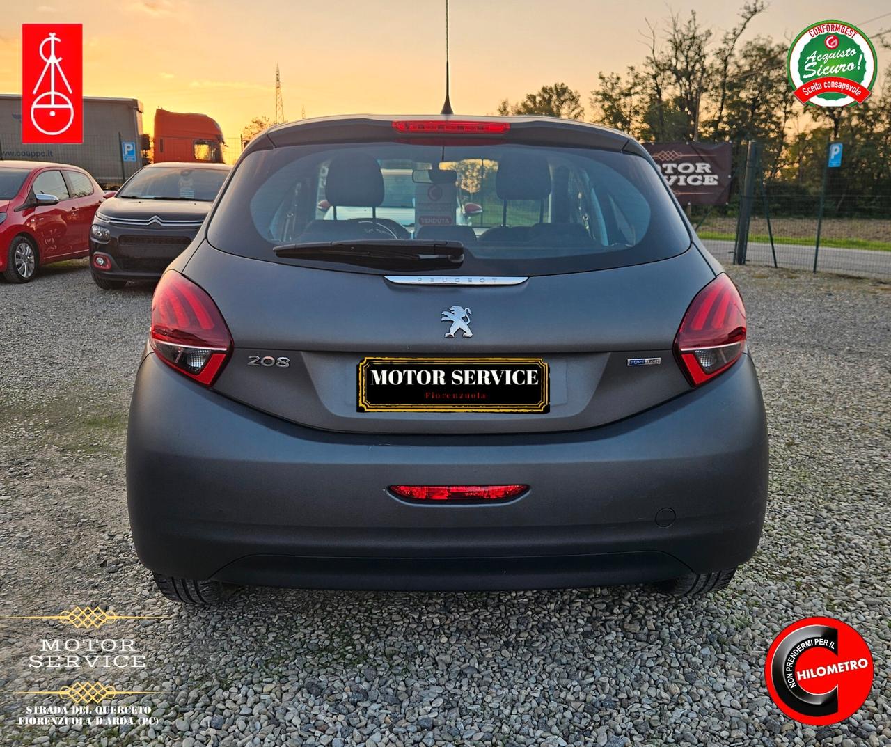 Peugeot 208 VERNICE OPACA KM DOCUMENTATI DA 89€ MESE