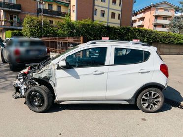 Opel Karl Rocks 1.0 73 CV Start&Stop sinistrata funzionante