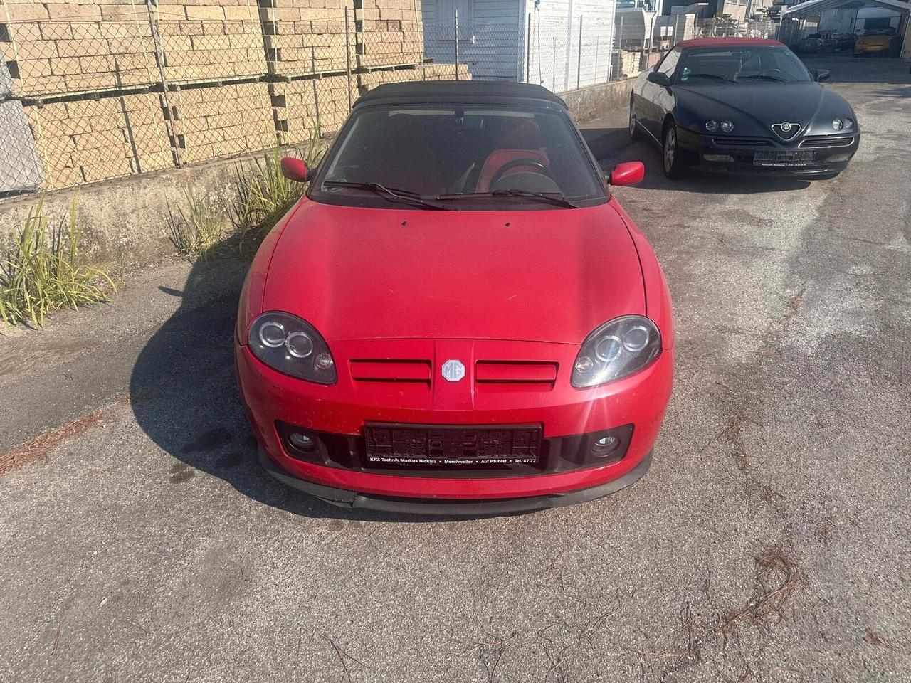 Mg MGF 1.8i cat