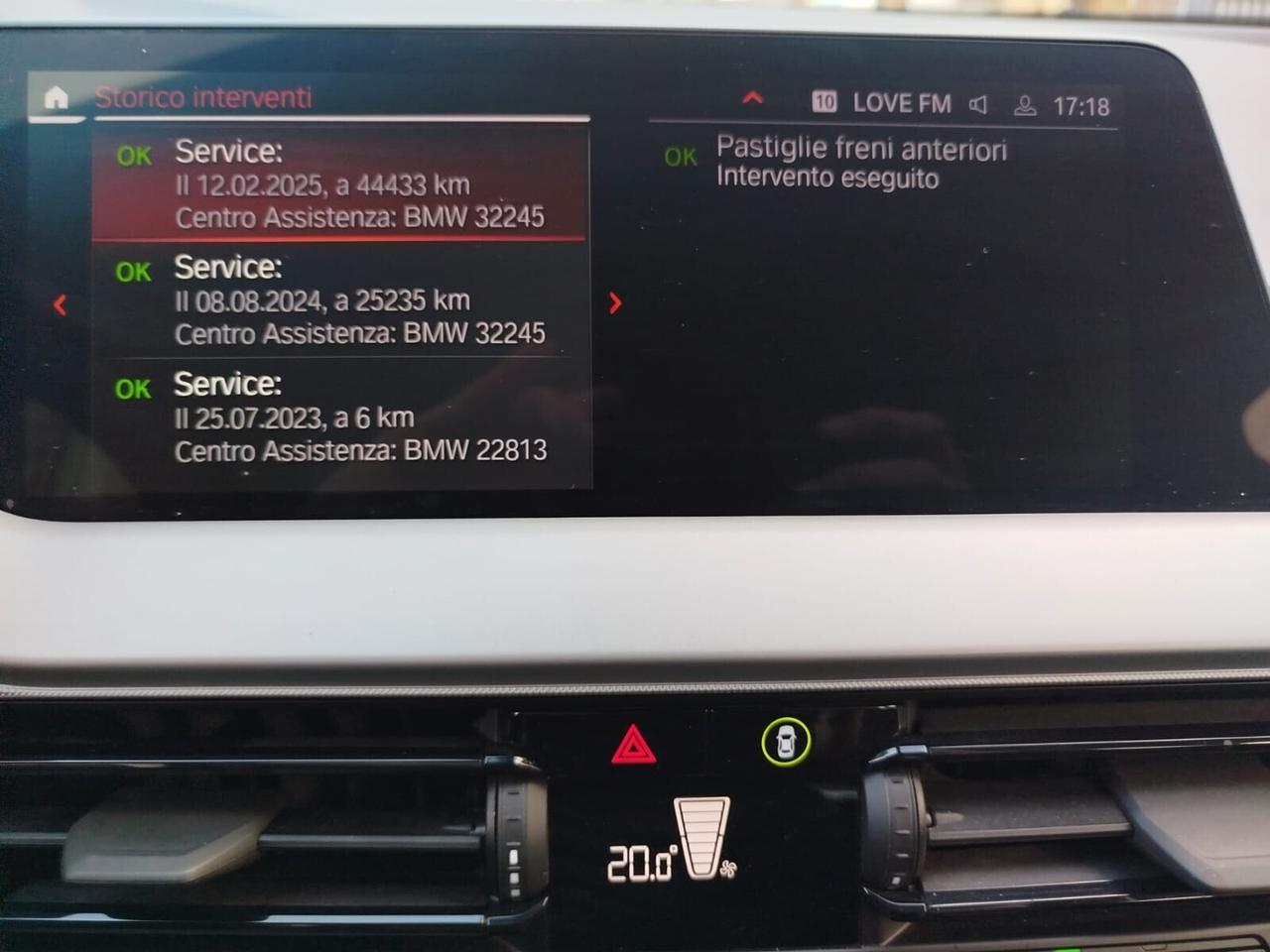 Bmw 116d AUTOMATICO VIRTUAL *PREZZO VERO* UNIPRO-GARANZIA 12 M- IVA DEDUCIBILE