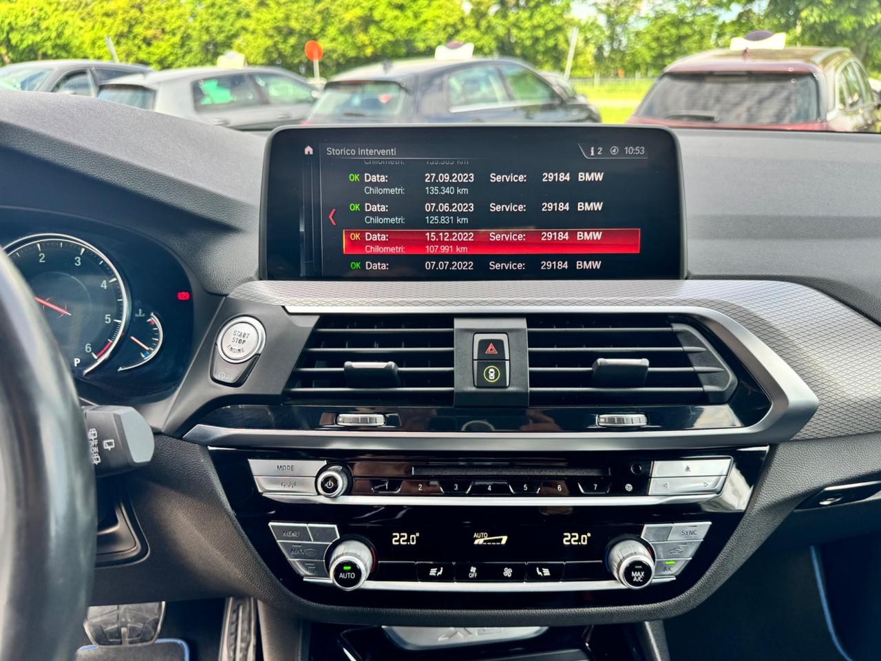 Bmw X3 xDrive 30d 265cv M-sport Full Service Unico Proprietario