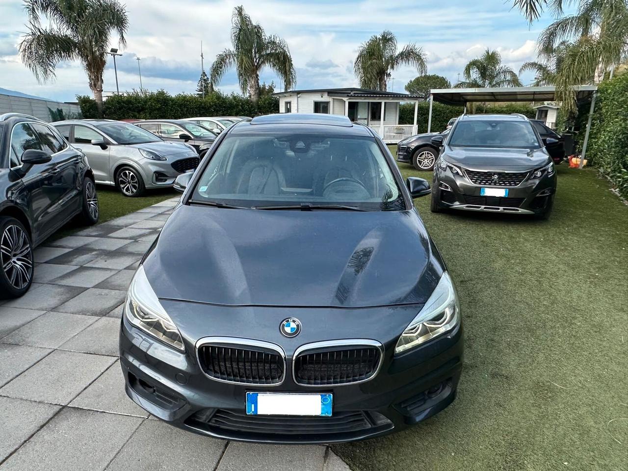 Bmw 216 216d Active Tourer Luxury 1.5 116CV 2017 INT PELLE-TETTO APRIB -PORTEL ELETTRICO -FARI FULL LED