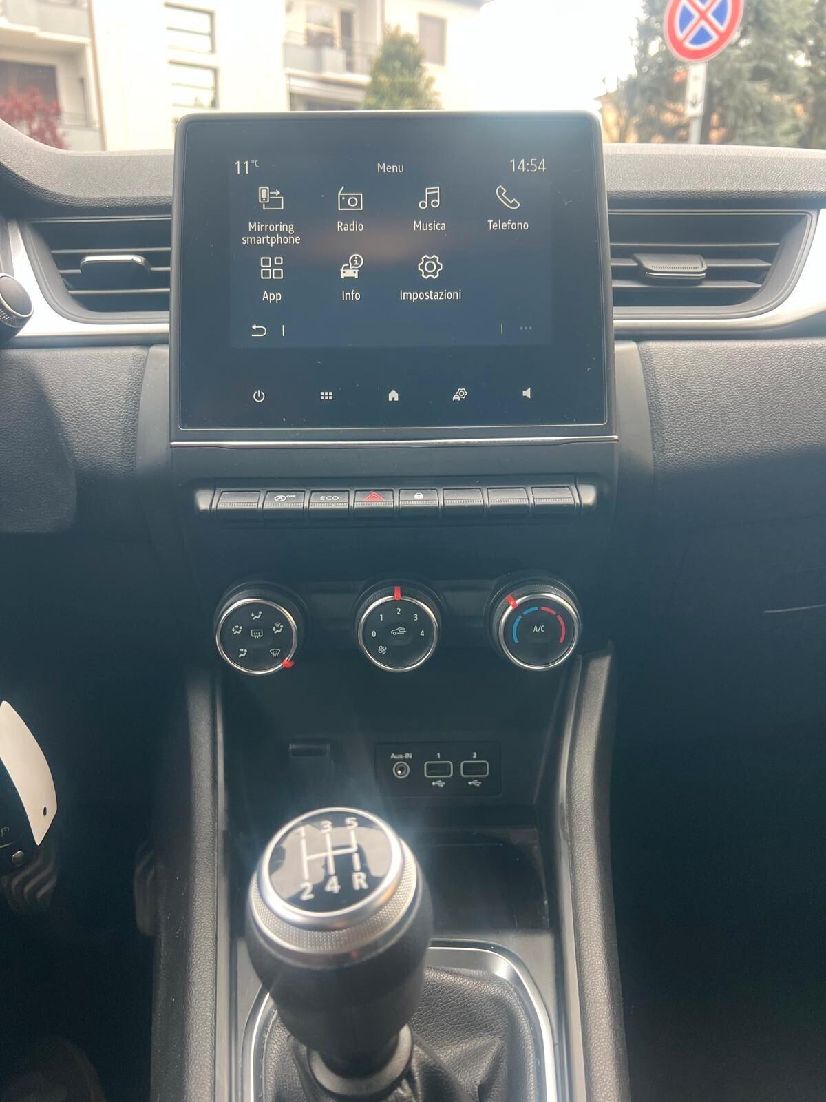 RENAULT CAPTUR TCe 100cv GPL INTENSE NEOPATENTATI