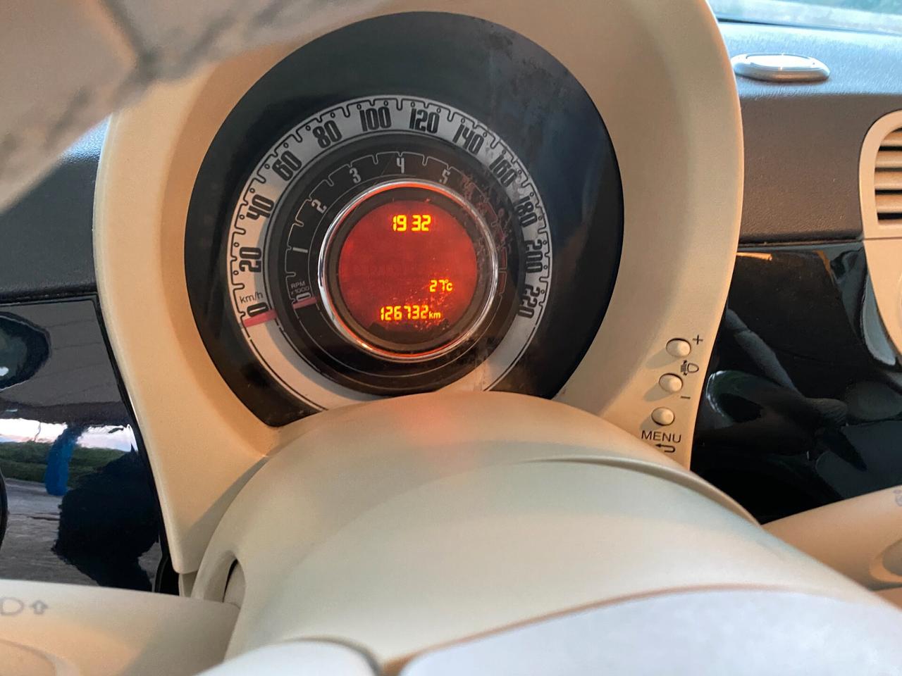 Fiat 500 1.2 EasyPower Lounge KM CERTIFICATI-----IMPIANTO GPL REVISIONATO ANNO 2024,QUINDI OK FINO AL 2034---Pacchetti auto per commercianti ---