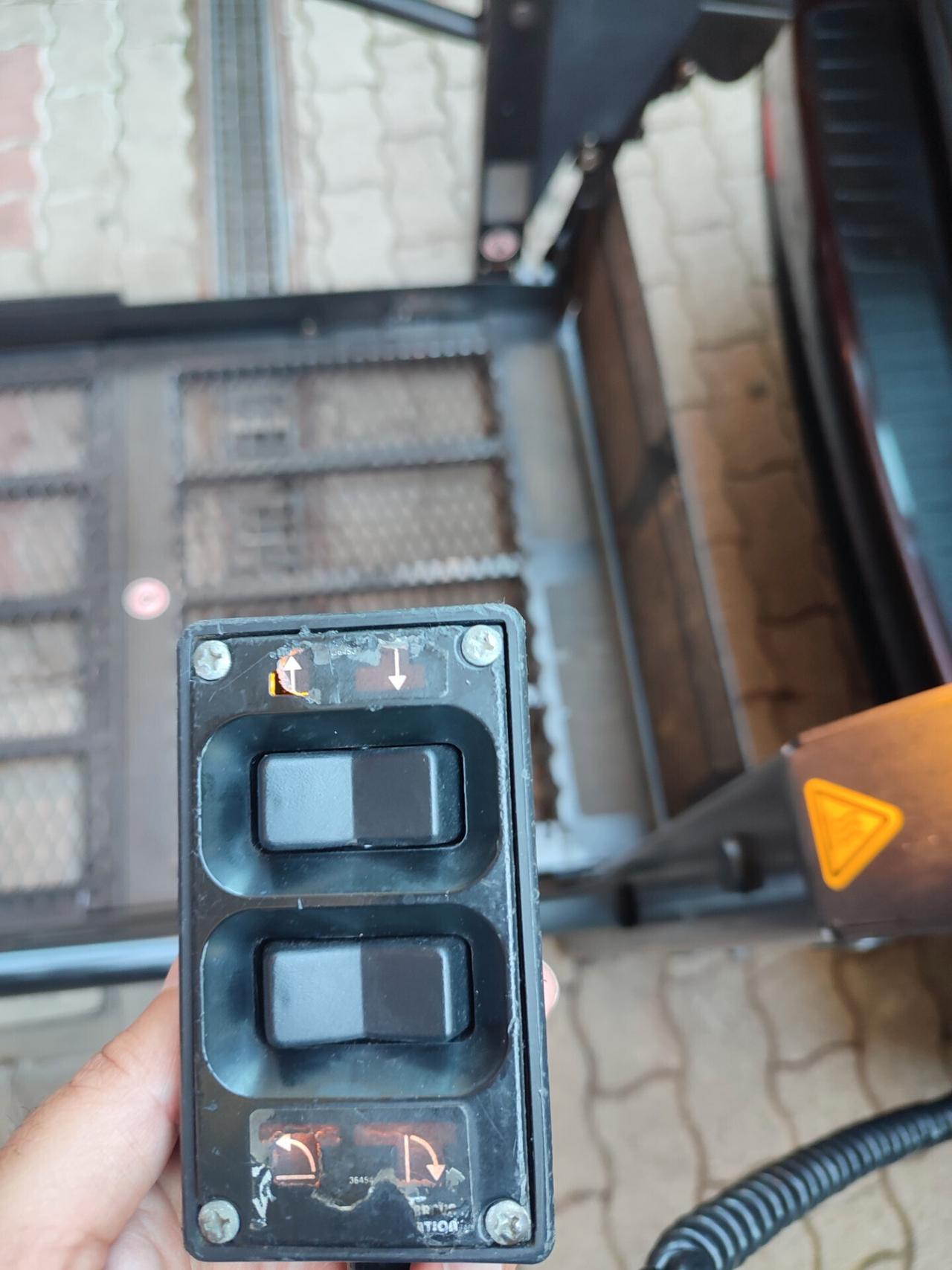 FIAT DOBLO 2012 BENZINA PEDANA DISABILI ELETTRICA TETTO ALTO