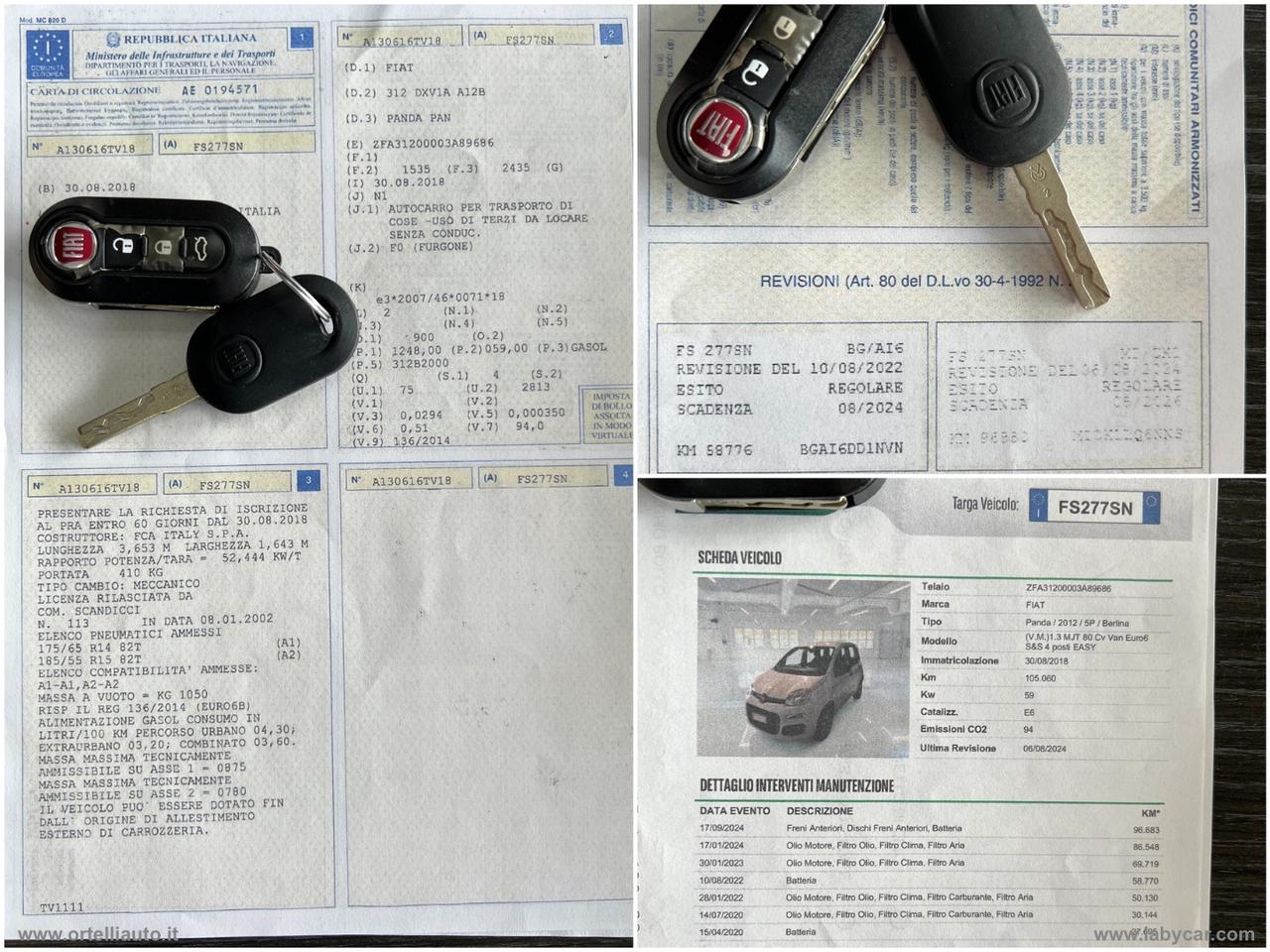FIAT Panda 1.3 MJT S&S Easy Van 4 posti +IVA