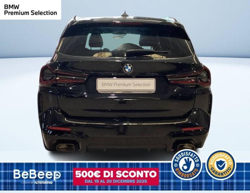 BMW X3 XDRIVE20D MHEV 48V MSPORT AUTO