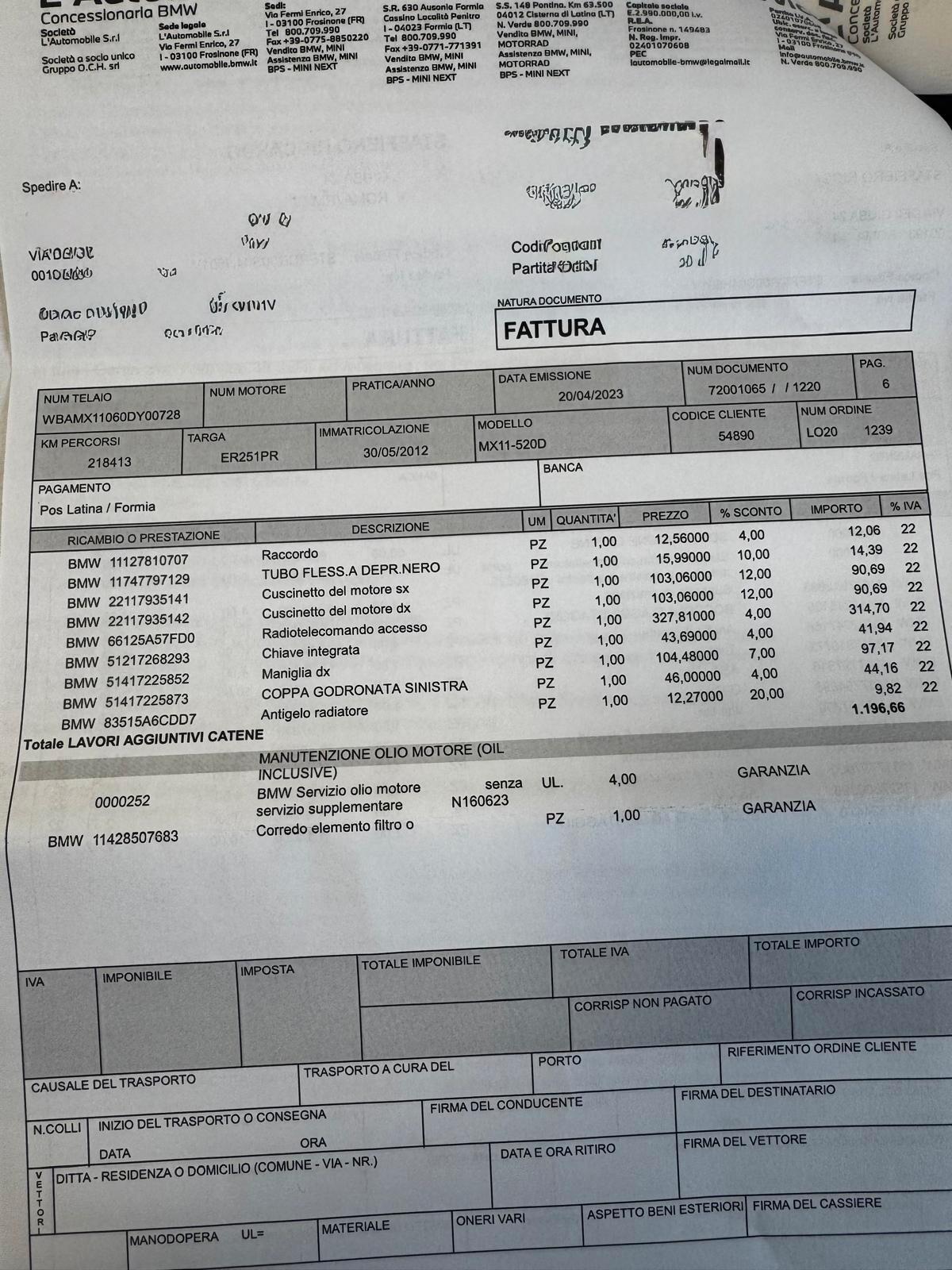 Bmw 520d Touring Futura automatica