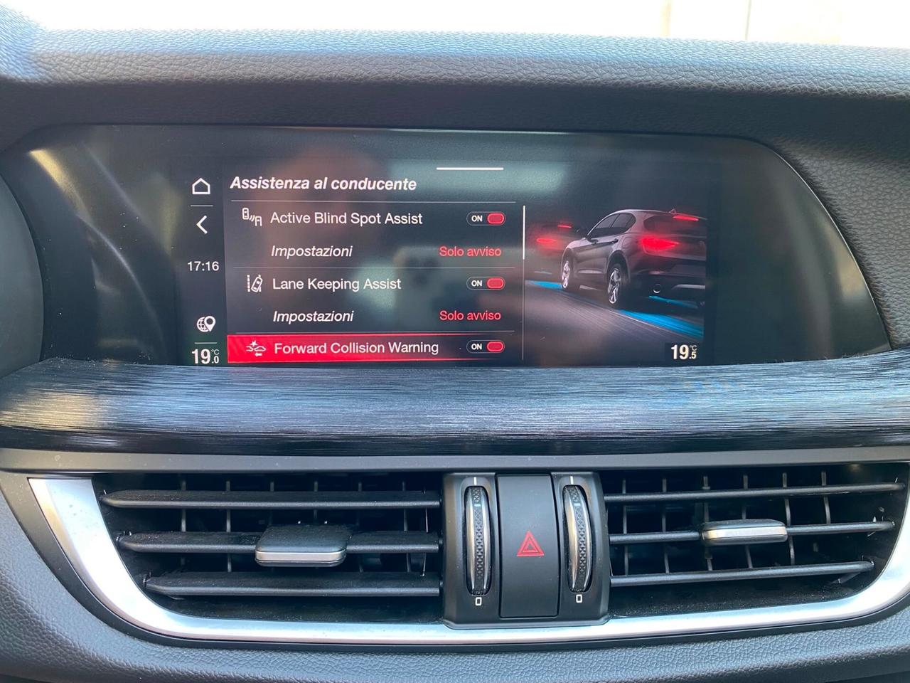 ALFA ROMEO STELVIO 190cv Q4 AT8 TETTO CAM CARPLAY 2021