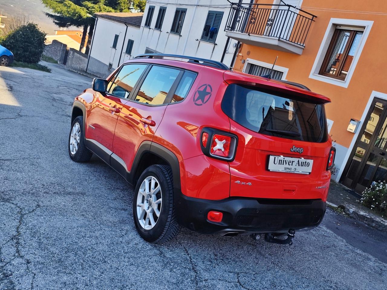 Jeep Renegade 2.0 Mjt 140CV 4x4 Limited/Manuale/Gancio Traino/Unicoproprietario