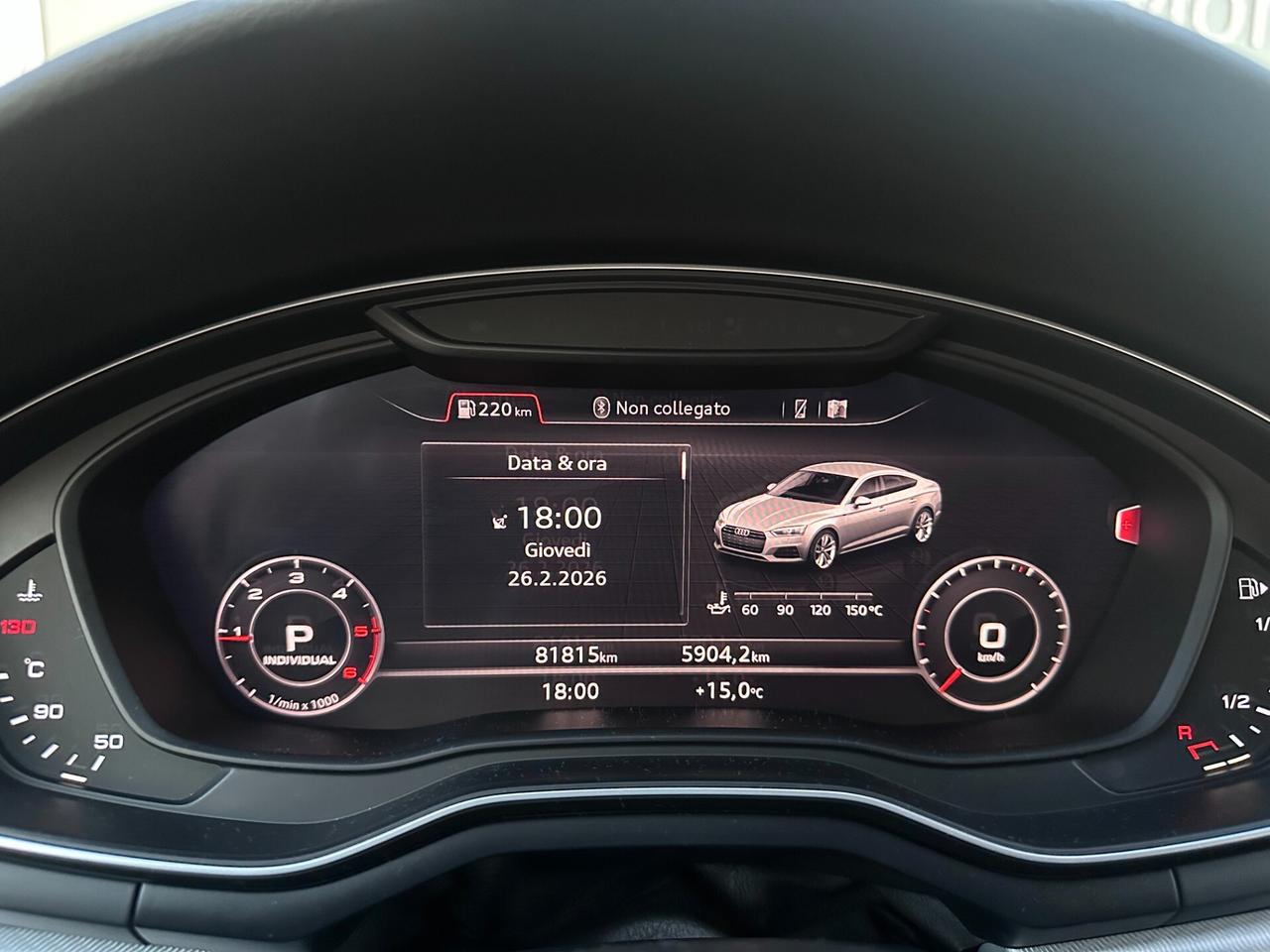 Audi A5 SPB 2.0TDI 190CV S-LINE QUATTRO AUTOMATICA COCKPIT