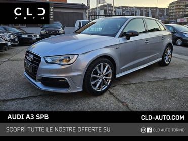AUDI A3 SPB 2.0 TDI 184 CV clean diesel quattro S tronic