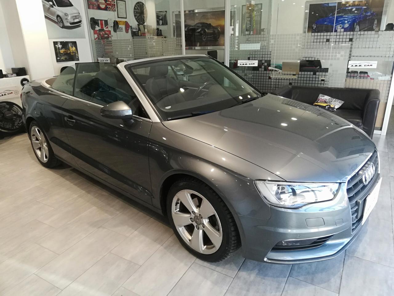 AUDI - A3 Cabrio - 2.0 TDI cl.d S tr. Ambition - EURO6 - FINANZIABILE - RITIRO PERMUTE