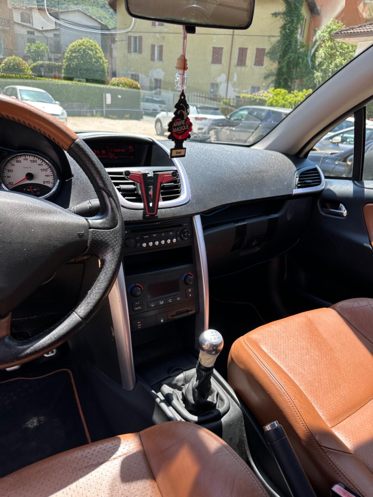 Peugeot 207 1.6 VTi 120CV CC FELINE PELLE CABRIO