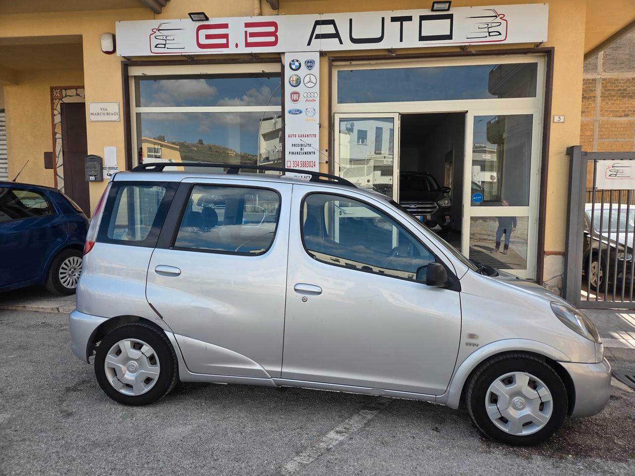 TOYOTA YARIS VERSO 1.3 BENZ GPL VALIDO FINO AL2032