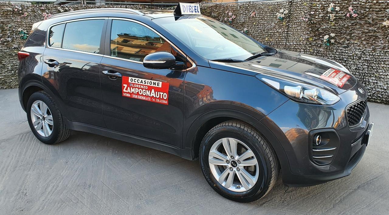 KIA SPORTAGE 1.7 CRDi 115Cv NUOVISSIMA ZAMPOGNAUTO CT