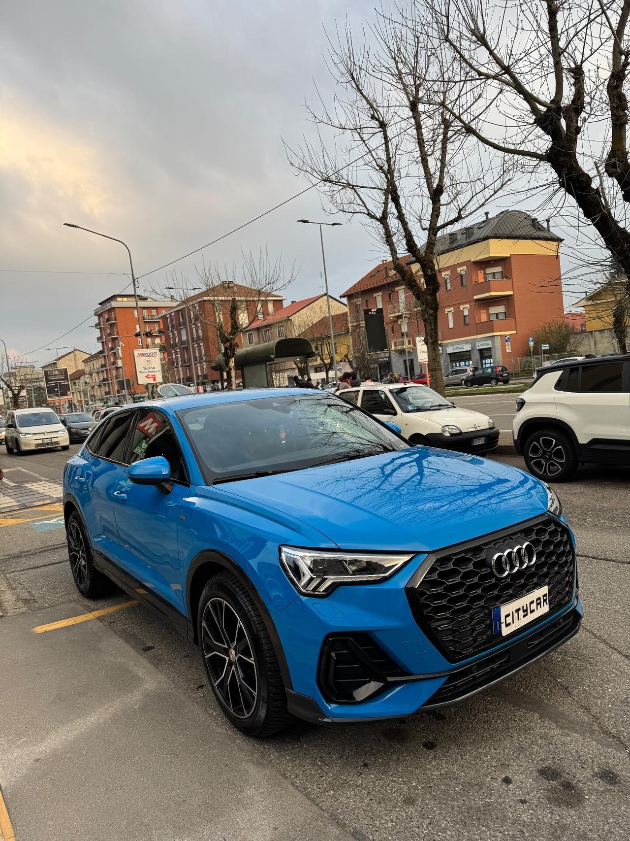 Audi Q3 Sportback 2.0 TDI S line edition Blu Turbo