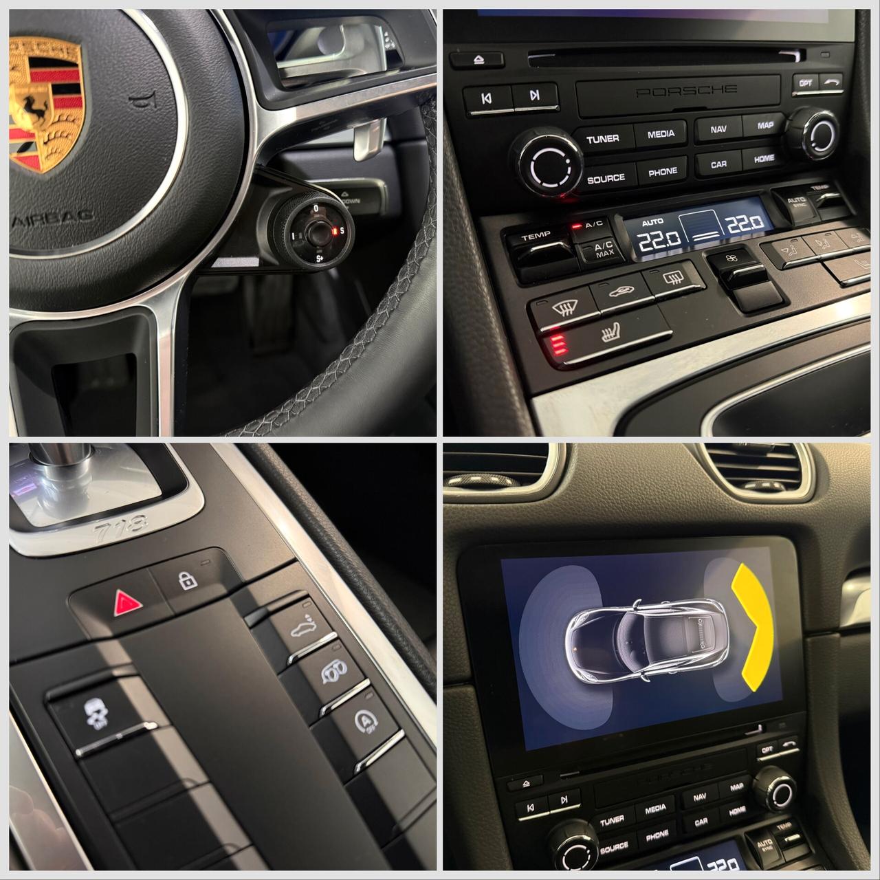 Porsche Cayman 718 300cv Pdk Ufficiale - Book service 1 Propiet