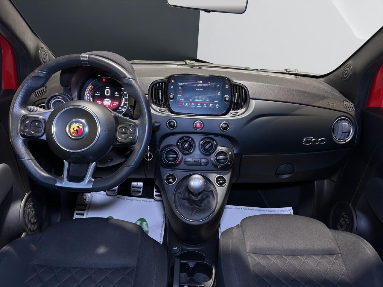 Abarth 595 1.4 Turbo T-Jet 165 CV ROSSO MARANELLO *IVA ESPOSTA*