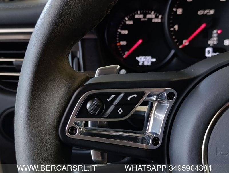 Porsche Macan 2.9 GTS*volante GT Sport*SOUND BOSE*PASM*RADIO DAB+*Sedile 18 vie*TELECAMERA TOP VIEW*SEDILI RISC*