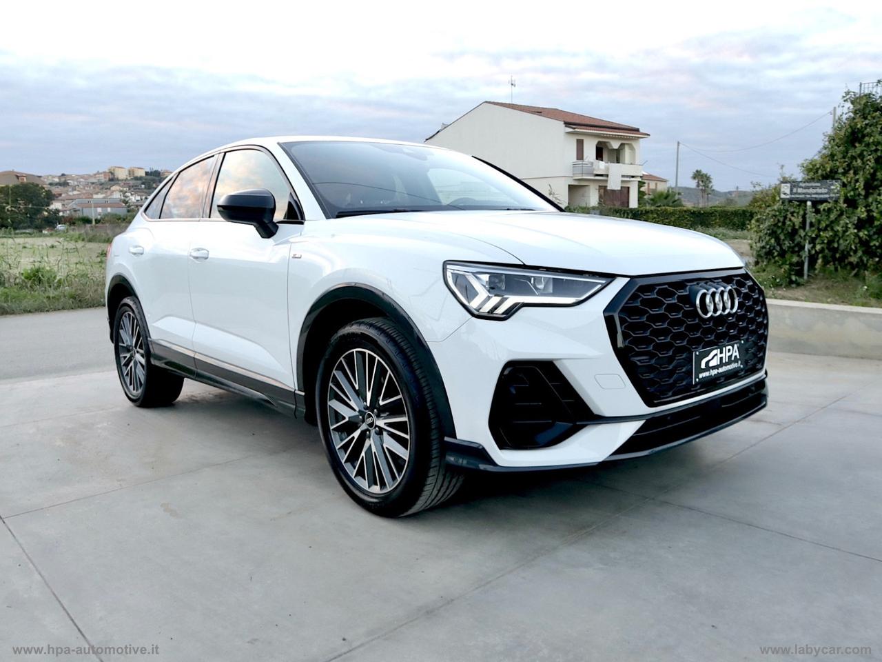 AUDI Q3 SPORTBACK 2.0TDI S-tronic S-line LED NAVI CERCHI 19 GANCIO TRAINO RETROCAMERA