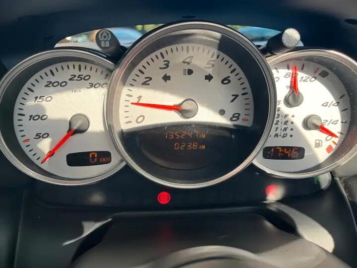 Porsche Boxster S unica per configurazione accessori ASI con CRS