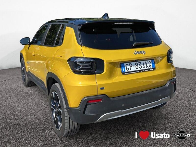 Jeep Avenger Bev My23 Summit 100% Elettrica