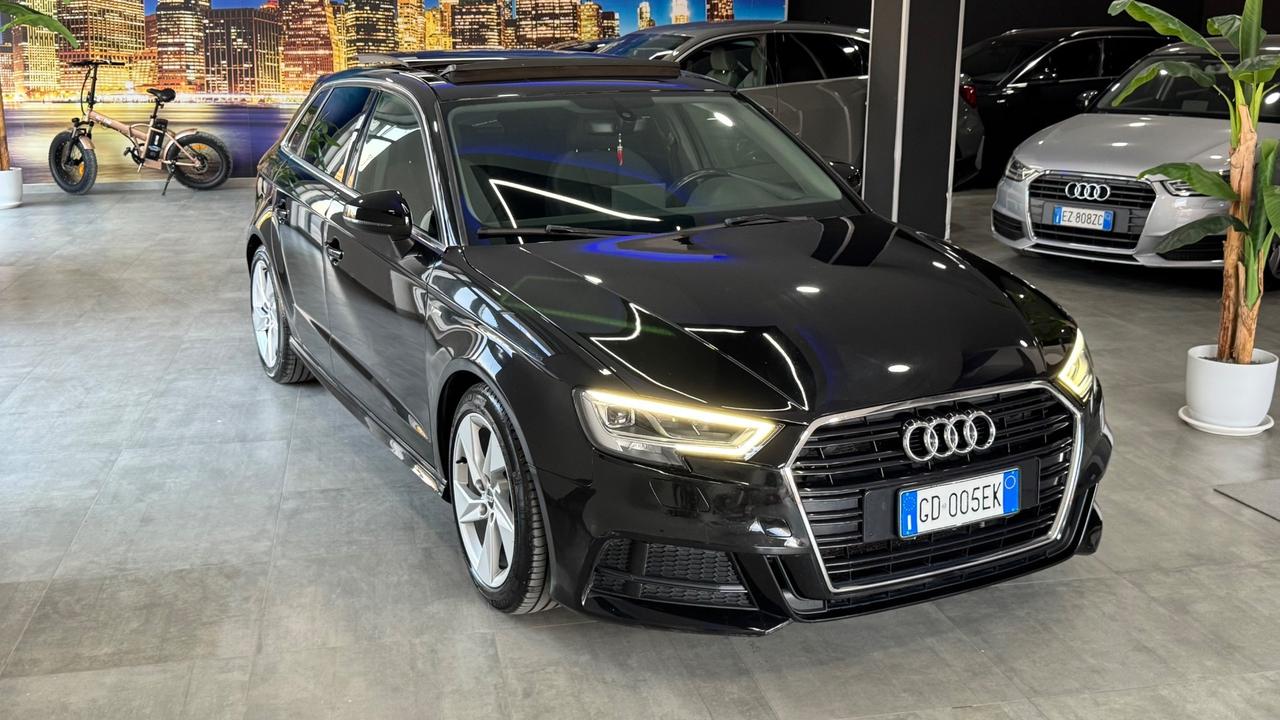Audi A3 SPB 2.0 TDI S-Line Tetto Apribile-2018