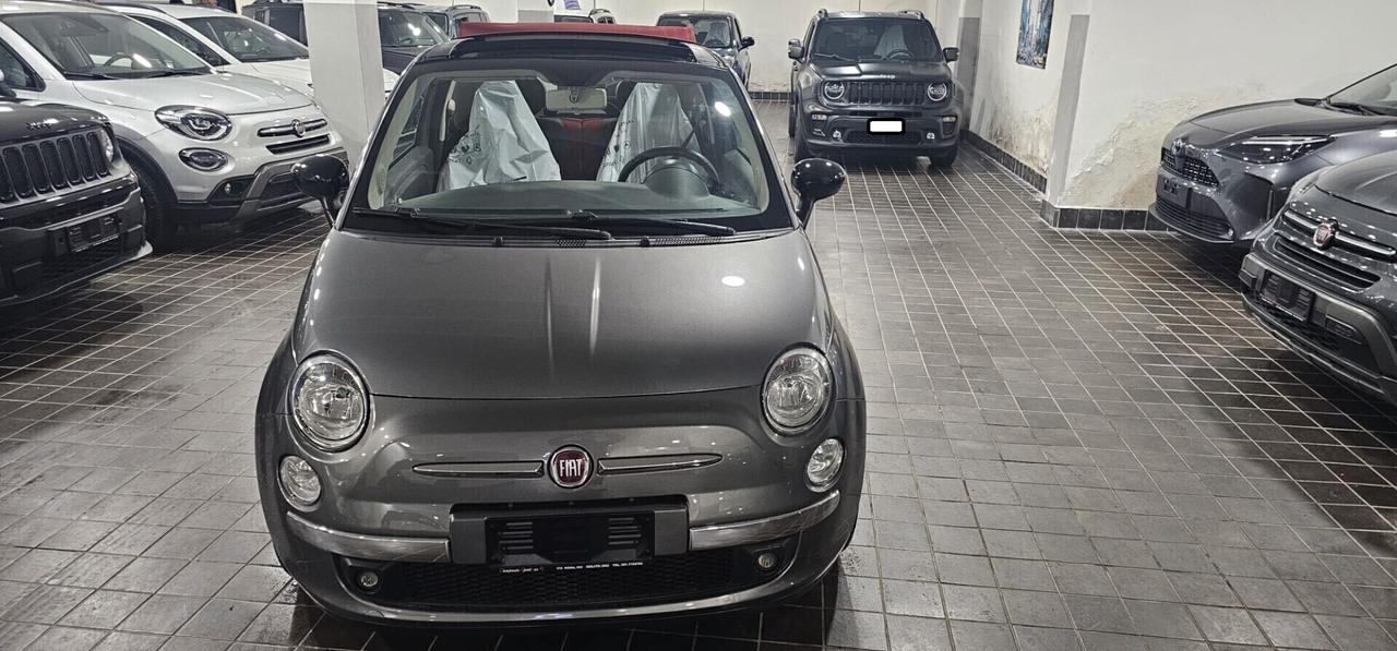 NUOVA FIAT 500C CABRIO LOUNGE 1.2 BENZ 69CV DUALOGIC EDITION