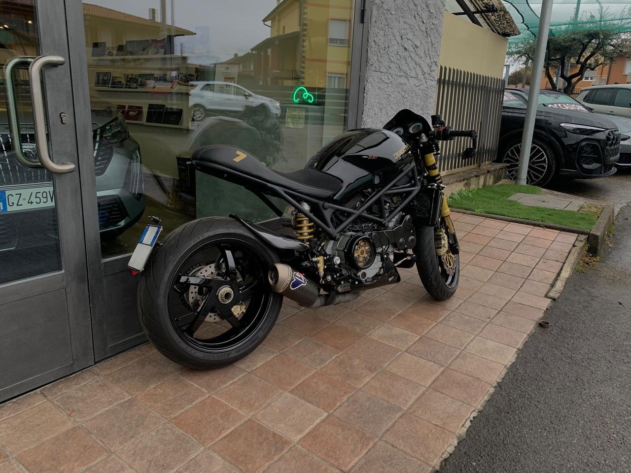 Ducati Monster S4R PARAFANGO CARBONIO PEDANE SPORTIVE