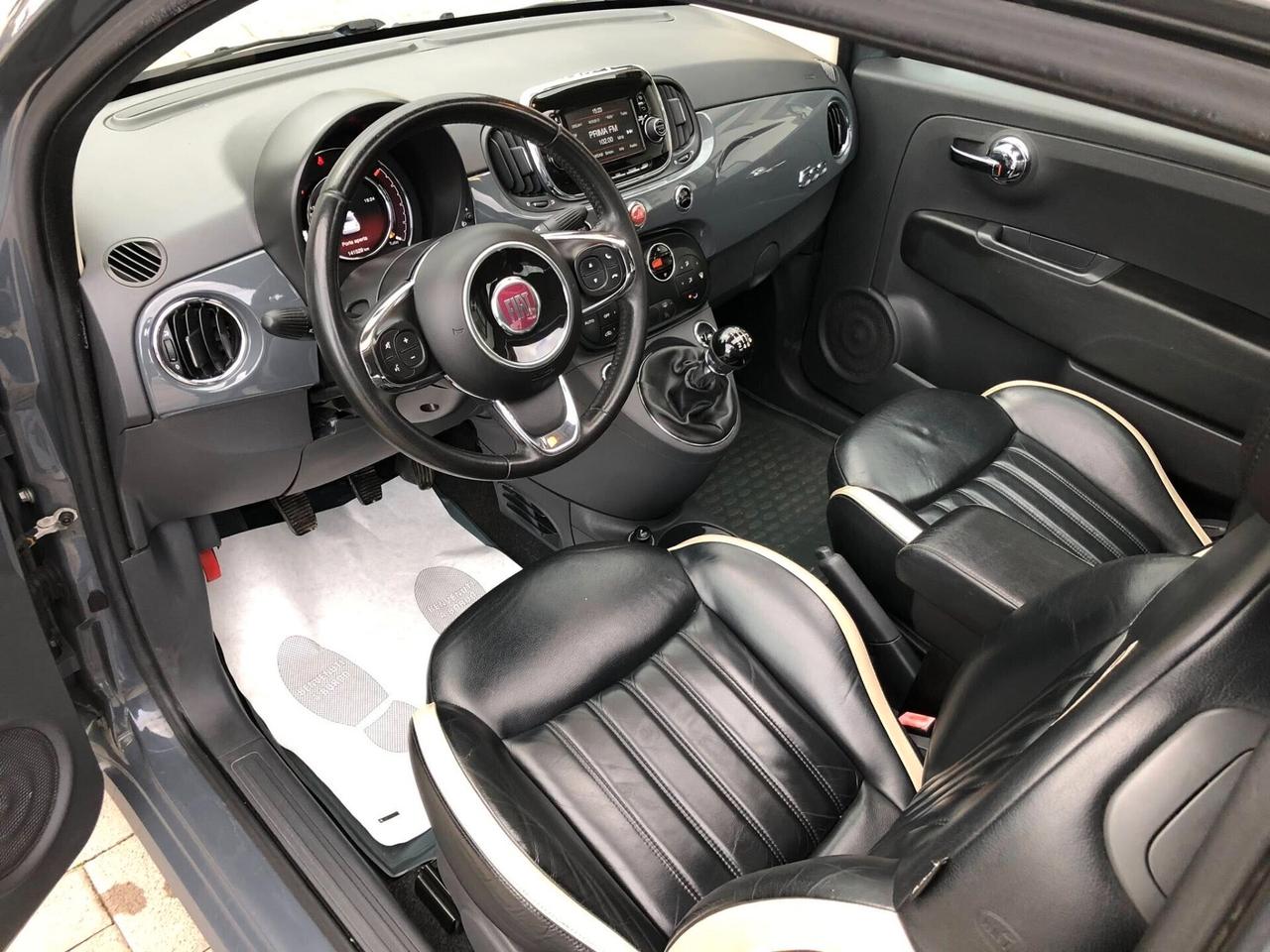 Fiat 500 TWINAIR TURBO 105 CV LOUNGE 2015 FULL OP