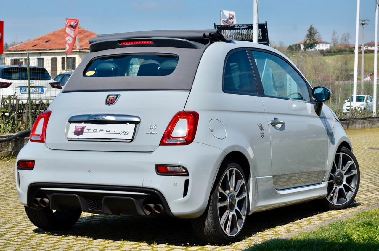 ABARTH 595C TURISMO 1.4 TURBO 165cv, UNICOPROPRIETARIO, UFF ITALIANA, SERVICE DIMOSTRABILI, SCARICO MONZA, FARI XENO, APPLE ANDROID, PERMUTE